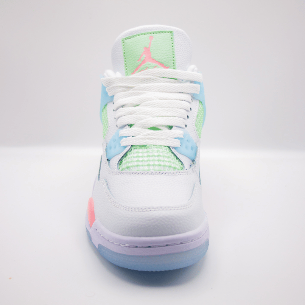Air Jordan 4 Retro (GS) "Valentine's Day" White/Medium Soft Pink