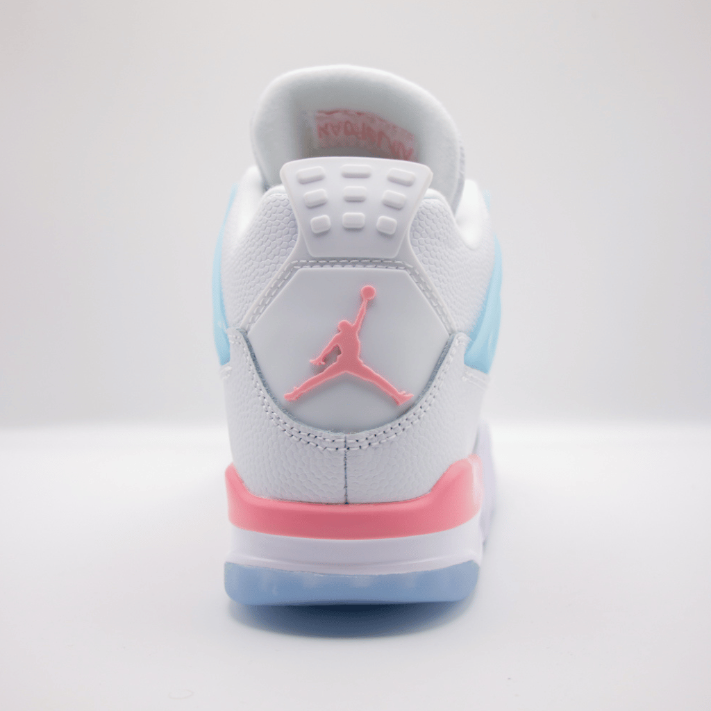 Air Jordan 4 Retro (GS) "Valentine's Day" White/Medium Soft Pink