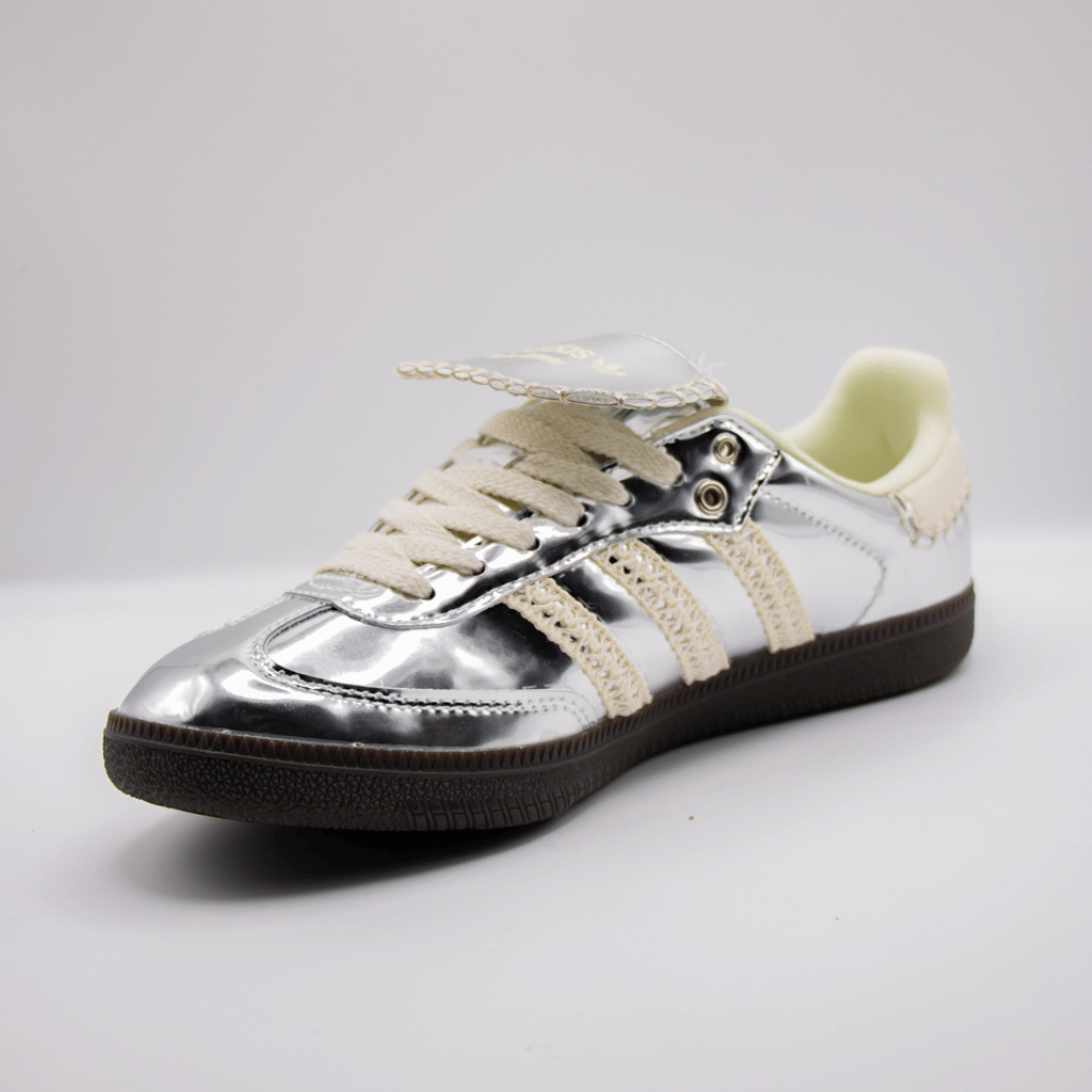 Adidas Samba x Wales Bonner "Silver Metallic"