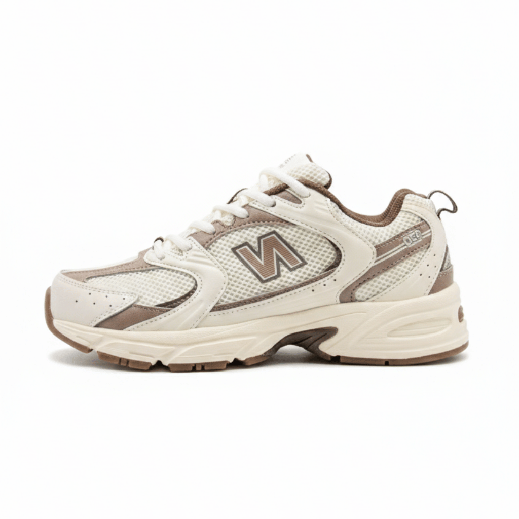 New Balance 530 Beige con Café