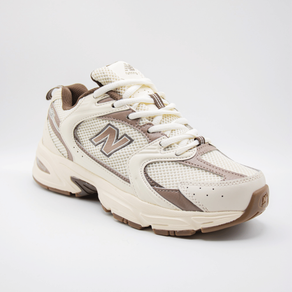 New Balance 530 Beige con Café