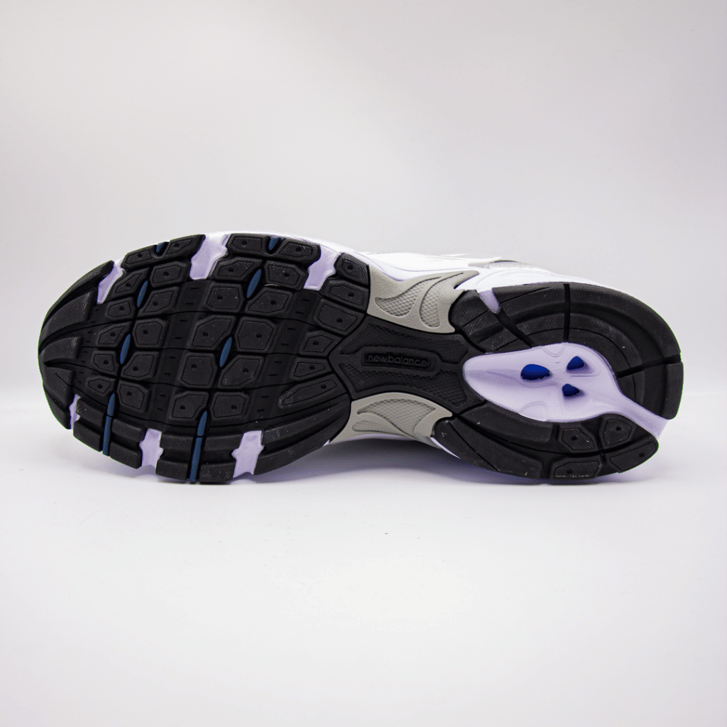 New Balance 530 Blanco, azul y plata
