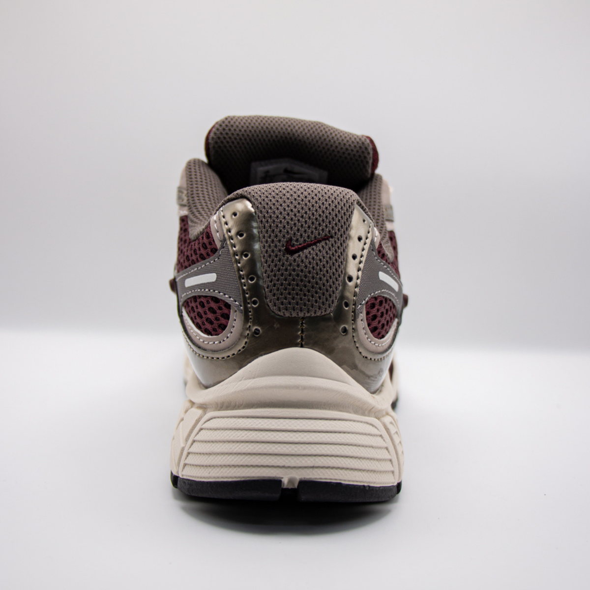 Nike V2K Run Burgundy Metallic Silver