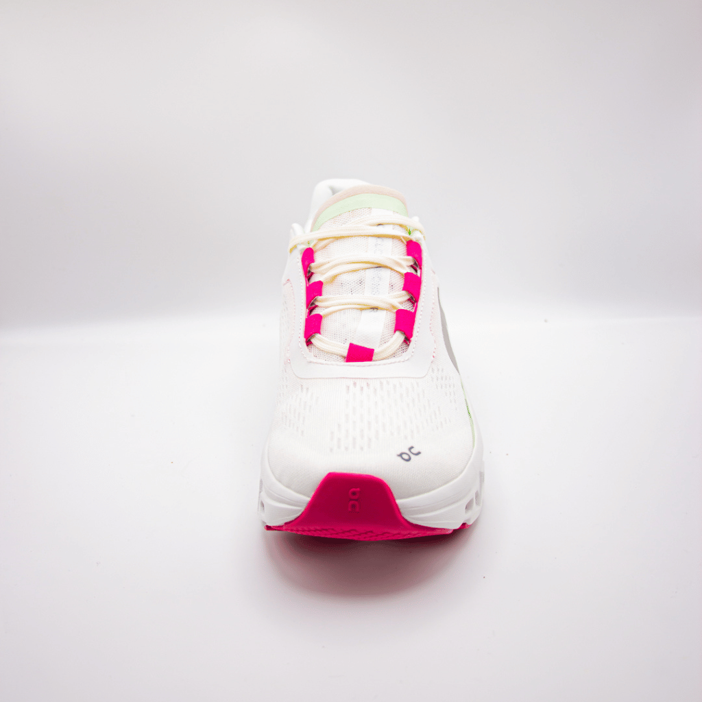 On Cloud Monster Blanco con Rosa y Verde