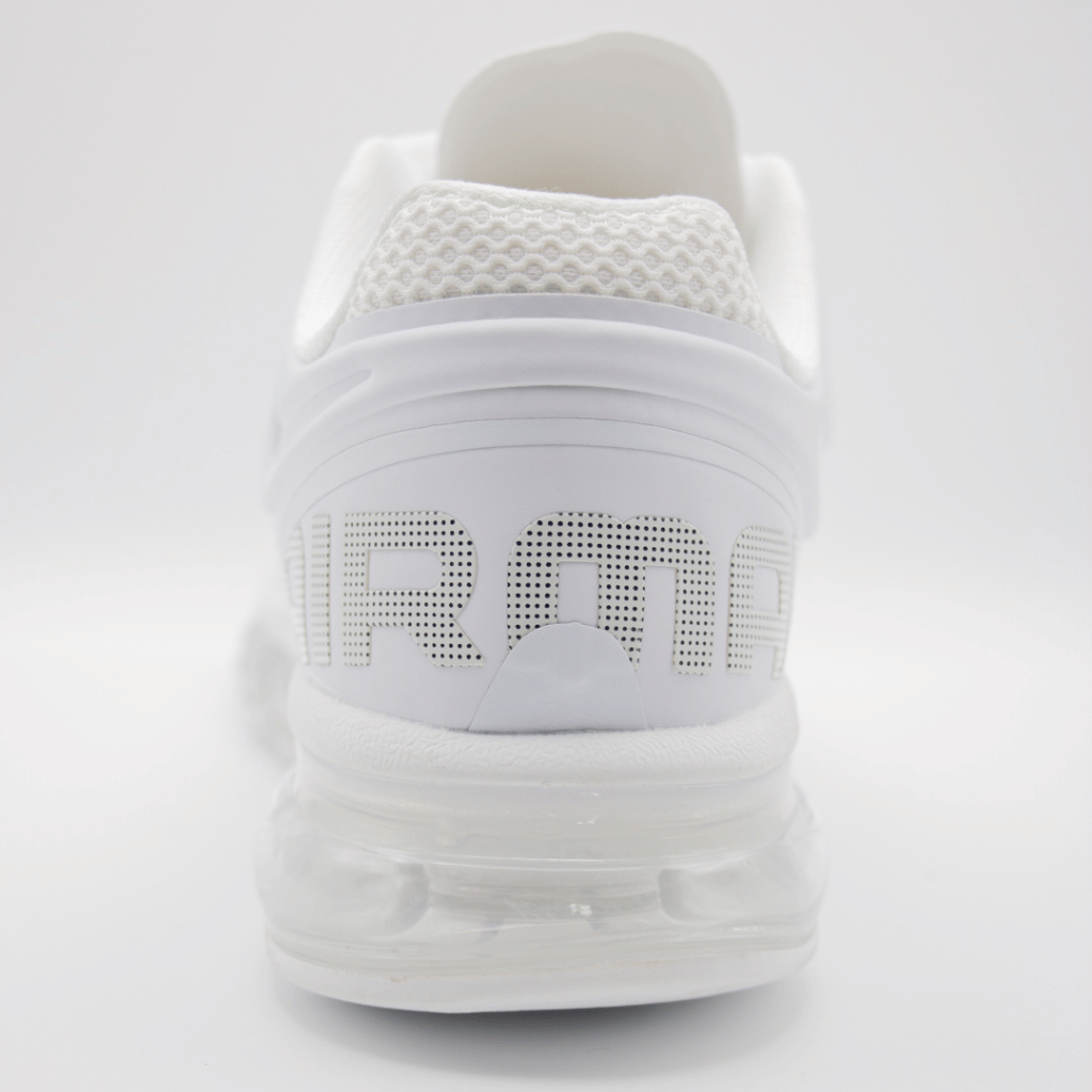 Nike Air Max 2013 Blanco/Negro Metalizado Plateado