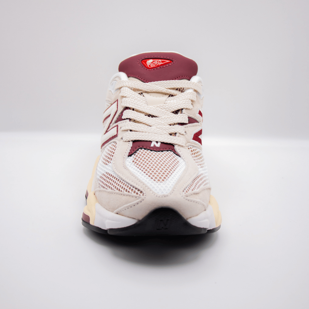 New Balance 9060 Linen & Burgundy