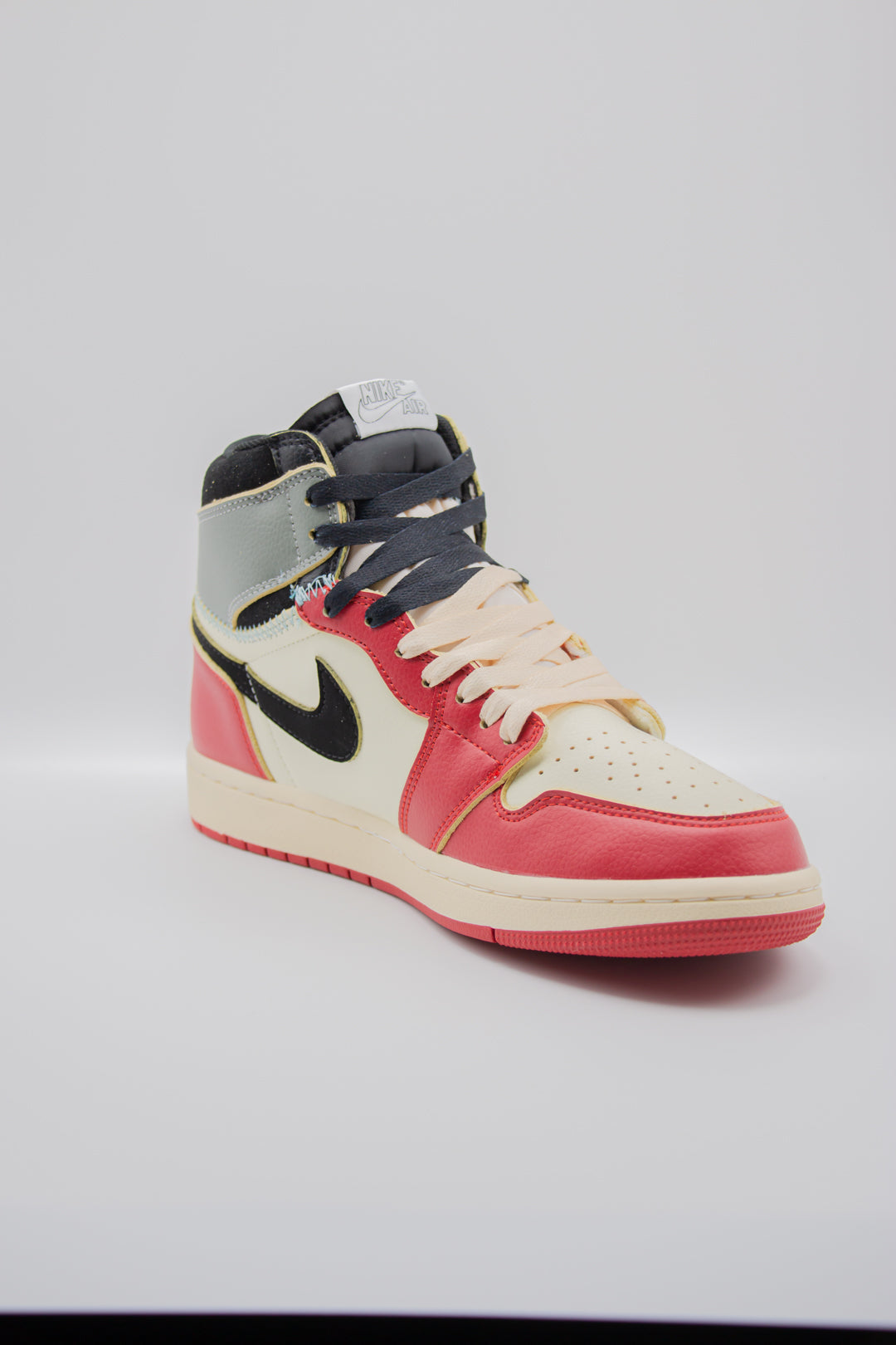 Air Jordan 1 x Union Varsity Red and Shadow Grey