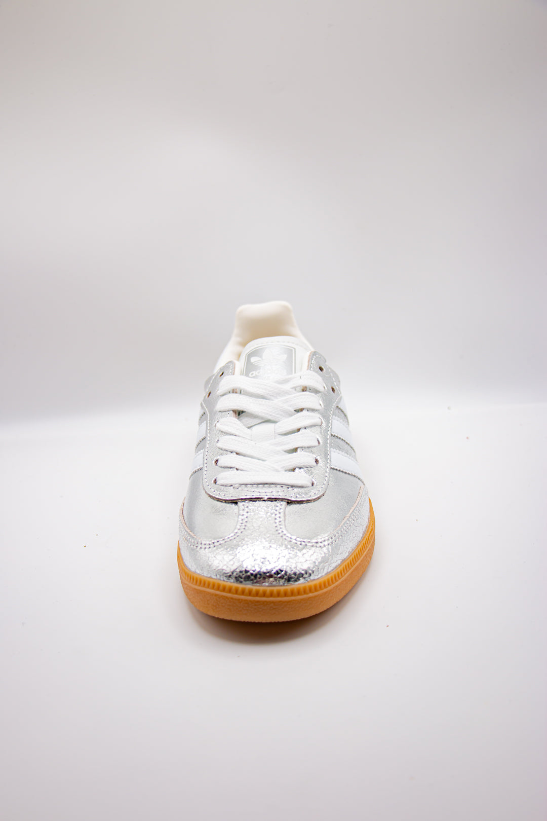 Samba OG "Silver Metallic Cracked Leather"